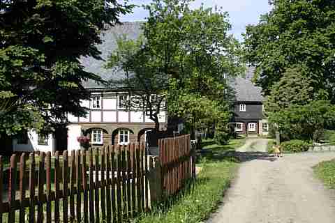 Dorfidylle Willkommen in Weifa